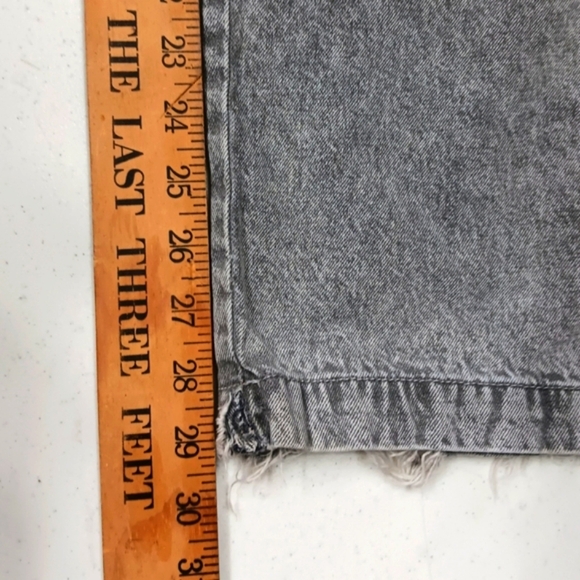 Divided HM Cargo Y2K Baggy W 10 Fit 32x29 Mid Rise Mid Grey Zip Button 6 Pockets - Picture 14 of 15